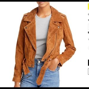 BlankNYC Suede Moto Jacket